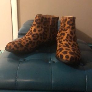 Time&Tru ladies animal print booties